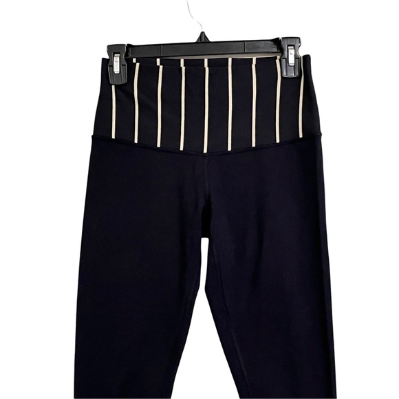 Lululemon Stripe High Waist Fold Over Crop Leggings - Picture 3 of 8